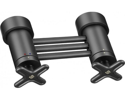 Смеситель для душа Jacob Delafon Nouvelle Vague E78344-BLV с термостатом цвет Черный матовый