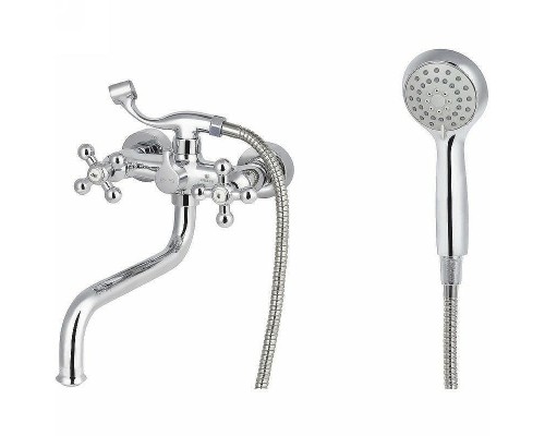 Смеситель для ванны Kaiser Carlson Lux 11255 универсальный Хром