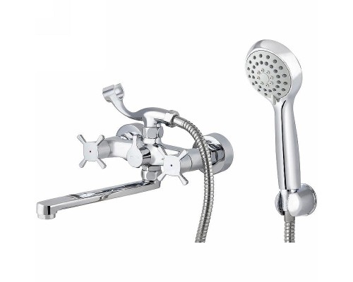 Смеситель для ванны Kaiser Cuatro 58022 универсальный Хром