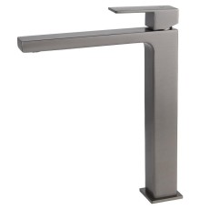 Смеситель для раковины Kaiser Cube 01311-15 Вороненая сталь