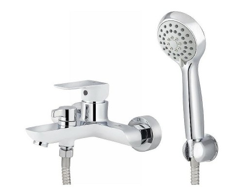 Смеситель для ванны Kaiser Glory 69122 Белый Хром