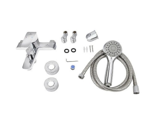 Смеситель для ванны Kaiser Glory 69122 Белый Хром