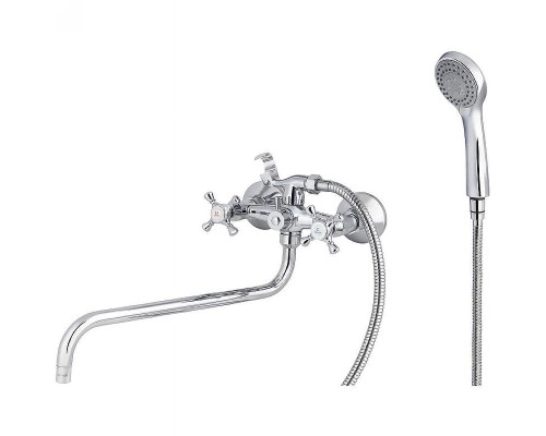 Смеситель для ванны Kaiser Grace 11070SH универсальный Хром