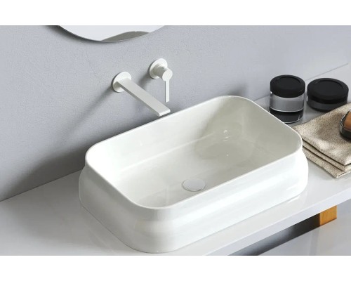 Смеситель для раковины Kaiser Serio 05511-4 цвет Белый матовый