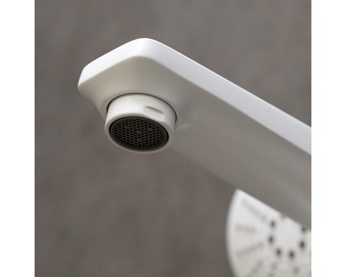 Смеситель для ванны Lemark Bronx LM3744MW цвет Белый матовый