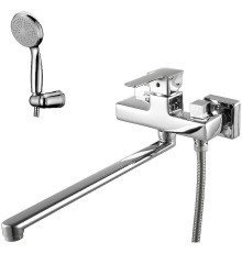 Смеситель для ванны Lemark Basis LM3617C универсальный Хром