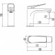 Смеситель для раковины Lemark Bronx LM3706MW цвет Белый матовый