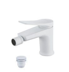 Смеситель для биде Lemark Bronx LM3708MW цвет Белый матовый