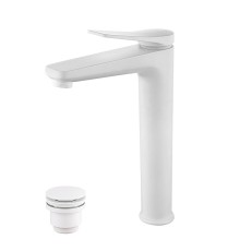 Смеситель для раковины Lemark Bronx LM3709MW цвет Белый матовый