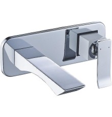 Смеситель для раковины Lemark Contest LM5826CW Хром Белый