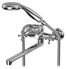 Смеситель для ванны Lemark Flora LM0152C универсальный Хром