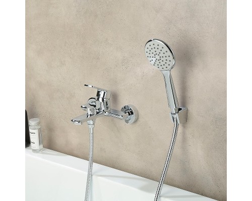 Смеситель для ванны Lemark Melior LMF-1022B-C цвет Хром