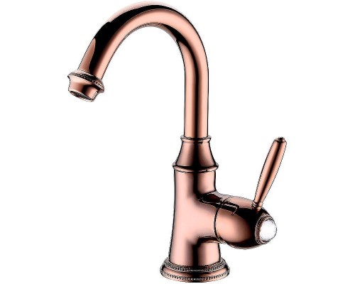 Смеситель для раковины Lemark Spark LM6707RG Розовое золото