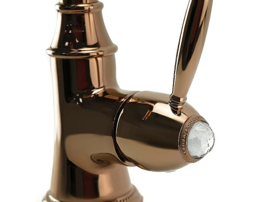 Смеситель для раковины Lemark Spark LM6707RG Розовое золото