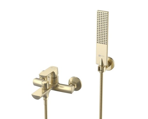 Смеситель для ванны Lemark Ursus LM7214BG цвет Золото матовое