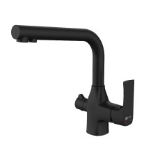 Смеситель для кухни Lemark Ursus LM7258BL цвет Черный матовый