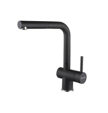 Смеситель для кухни Paulmark Dosse Do214418-BLM цвет Черный