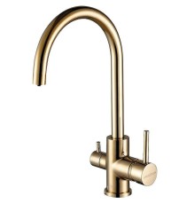 Смеситель для кухни Paulmark Essen Es213211-G Золото
