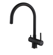 Смеситель для кухни Paulmark Heller He213218-BLM цвет Черный