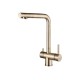 Смеситель для кухни Paulmark Skalen Sk213020-LG цвет Светлое золото