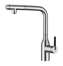 Смеситель для кухни Paulmark Viper Vi213105-BS цвет Брашированная сталь