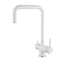 Смеситель для кухни Paulmark Wetter We213030-WH цвет Белый матовый