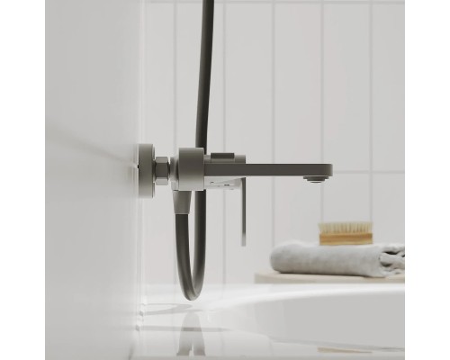 Смеситель для ванны Pragma Olako 902760.OLK3.BFBS.020-2 цвет Черный матовый