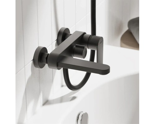 Смеситель для ванны Pragma Olako 902760.OLK3.BFBS.020-2 цвет Черный матовый