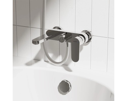 Смеситель для ванны Pragma Olako 902760.OLK3.CFBS.019-2 цвет Хром