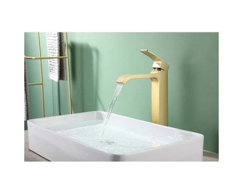 Смеситель для раковины Raglo R02.15.03 цвет Золото матовое