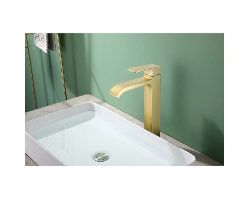 Смеситель для раковины Raglo R02.15.03 цвет Золото матовое