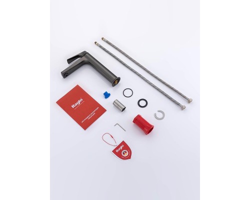 Смеситель для раковины Raglo R07.15.09 цвет Графит