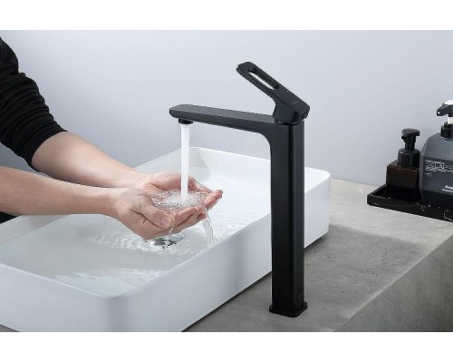 Смеситель для раковины Raglo R51.15.06 Черный матовый