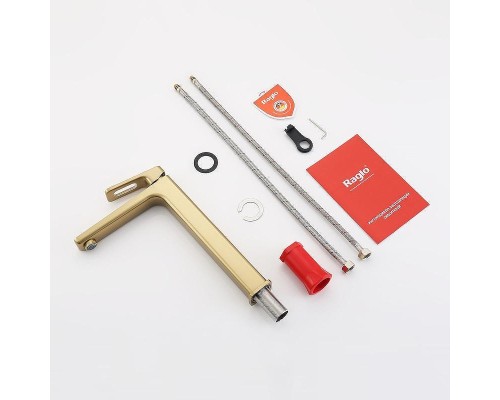 Смеситель для раковины Raglo R51.15.03 цвет Золото матовое