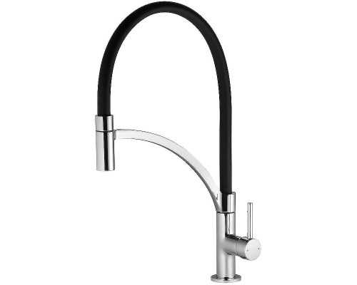 Смеситель для кухни Santek Брукс WH5A45013C001 Хром Черный