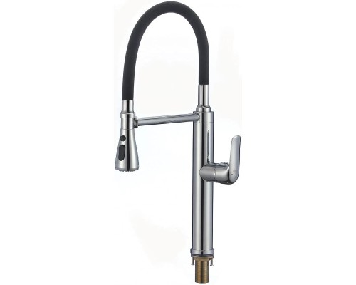 Смеситель для кухни Savol S-002803 цвет Хром Черный