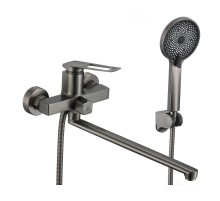 Смеситель для ванны Savol S-009024Q универсальный цвет Графит