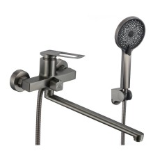 Смеситель для ванны Savol S-009024Q универсальный цвет Графит