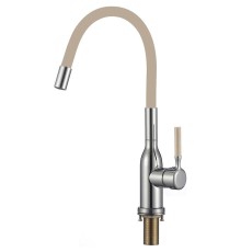 Смеситель для кухни Savol S-2804A12 цвет Хром Бежевый