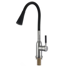 Смеситель для кухни Savol S-2804AM01 цвет Хром Черный