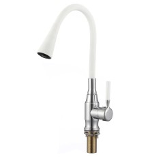 Смеситель для кухни Savol S-2805AM02 цвет Хром Белый