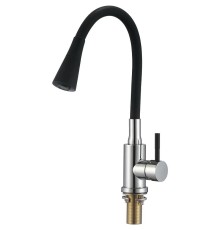 Смеситель для кухни Savol S-3002AM01 цвет Хром Черный