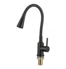 Смеситель для кухни Savol S-3002HM-H цвет Черный