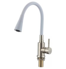 Смеситель для кухни Savol S-3002LM04 цвет Сатин Серый