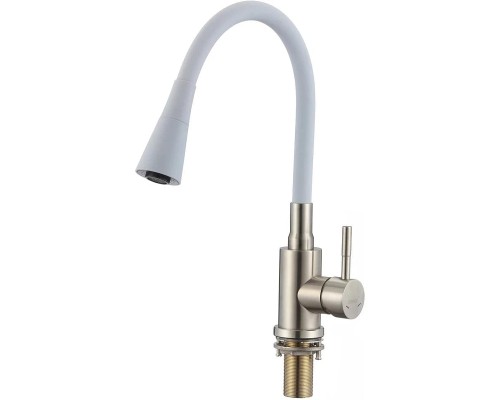 Смеситель для кухни Savol S-3002LM04 цвет Сатин Серый
