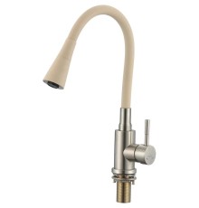 Смеситель для кухни Savol S-3002LM12 цвет Сатин Бежевый