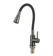 Смеситель для кухни Savol S-3002QM-01 цвет Графит Черный