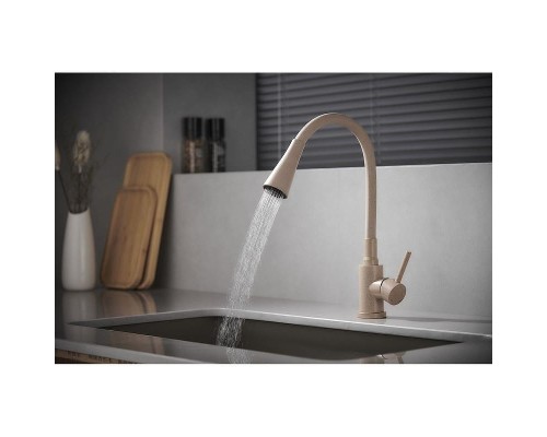 Смеситель для кухни Savol S-3002SM-S цвет Песочный