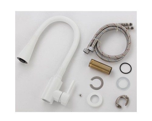 Смеситель для кухни Savol S-3002WM цвет Белый