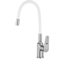 Смеситель для кухни Savol S-600606A цвет Хром Белый